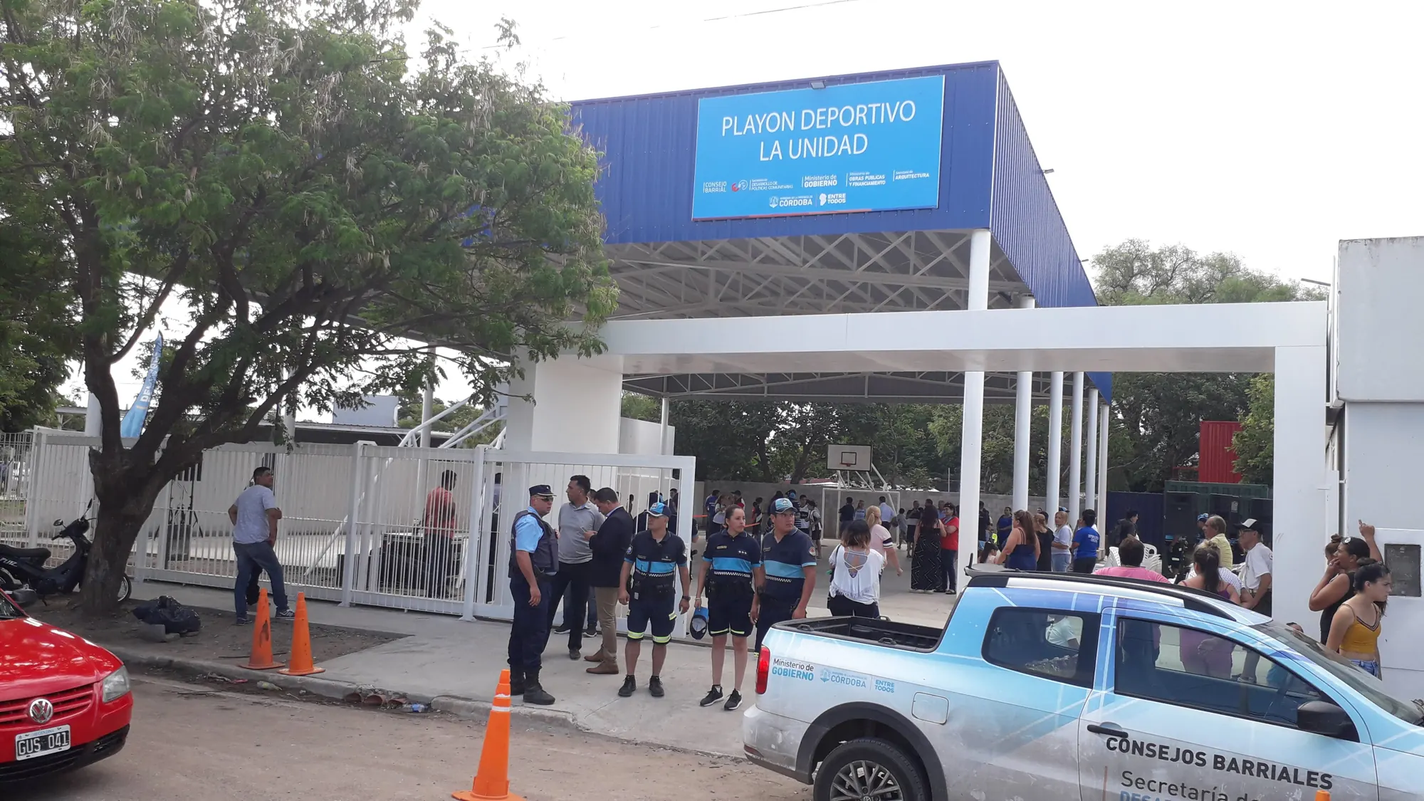 Playón deportivo La Unidad
